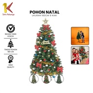 One Family Christmas Tree Size 180CM 6 Feet Plastic Material C814 Christmas Tree 6Feet Home Decorati