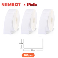 3 Rolls NIIMBOT D11 Label Sticker Name Label Printing Thermal Paper Organizers Network Waterproof An