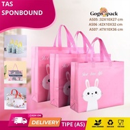 Spunbond Bag / Spunbond Goodie Bag / Spundbond Bag / Spunbond Shopping Bag Pocket Box Model