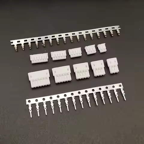 10 Sets/lot JST ZH 1.5mm Spacing 2P 3P 4P 5P 6P Male and Female Air Docking Terminal Supporting Conn