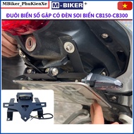 Đuôi biển số gập cb150r cb300r đuôi biển số gập cb150 cb300 Chính hãng MBIKER