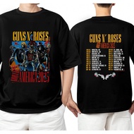 2024 waffle gift for friends Guns N' Roses   North American World Tour T-Shirt Men Women xs-3xl  