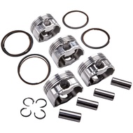 New 73mm Forged Connecting Rod Pistons for Honda Jazz GK5 13:1 Engine for L15B L15B2