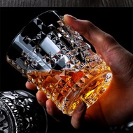 Gelas Wiski Wine Old-Fashioned Rock Glass Crystal 280ml - IW2