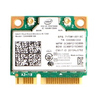 Dual Band 2.4G/5G for Intel Wireless Notwork Card 7260 7260NGW PCI-E 300Mbps 802.11N for Laptops 717