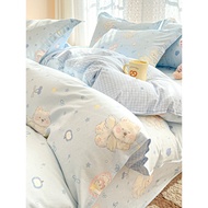 Pure Cotton Quilt Cover Single-Piece Cotton Quilt Cover 150x200 Single Dormitory Quilt Core Liner Co