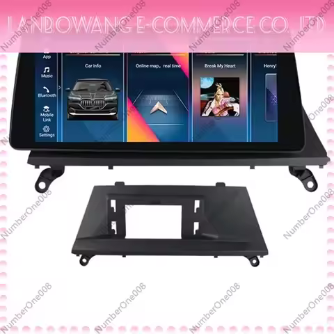Big Screen Android Car MP5 GPS Navigation Compatible for 07-10 BMW X5 X6 E70 E71 CCC with Reverse Ca
