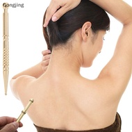 [Gongjing] 1Pc Pure Brass Facial Massage Pen Eye Trigger Point Massage Pen Reflex Stimulator Acupoin