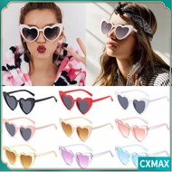 CVMAX Heart-Shaped Sunglasses Women Retro Fashion Eyewear