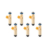 6PCS Car Fuel Injector Nozzle 195500-3520 for Ford 01-04 Mazda Mercury 3.0 , 195500-3521, 822-11157,