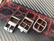 請睇內文 配件 三款 古董 OMEGA 鑊耳 14MM 鋼 錶扣 日字扣