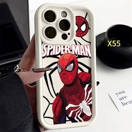 เคสสำหรับ IPhone 11 12 13 14 15 PRO MAX 6 7 6S 8 X XR XS MAX Se 2020 6SPlus 7Plus 6Plus 8Plus 14Plus 15 Plus เคสซิลิโคนกันกระแทก Spider-Man
