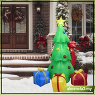 [AlmenclafdMY] 7 ft Christmas Tree Inflatable Decor Christmas Decor Lightweight with LED Light Giant