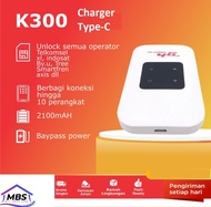 Modem Mifi Wifi K300 NEW 4G LTE Band 3 1800MHz ALL GSM Telkomsel XL Indosat Tree Axis BY.u Live.on