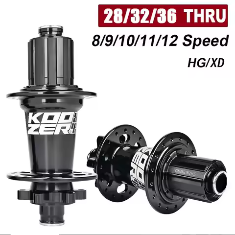 Koozer XM490 pro Mtb rear noisy hubs k7 cube 28H 32H 36 Holes Bicycle Hub 10x135 12x135mm TA cubes F