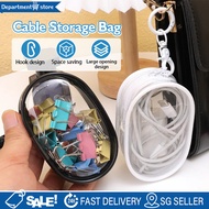 【SG】Cable Storage Box Data Line Organizer Clear Bag Cable Protective Cover Earphone Charger Case Dat