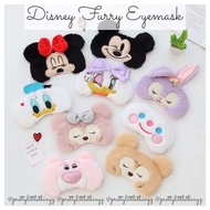 * SG READY STOCK * Disney Furry Eyemask (Stella Lou, Duffy, Shellie May, Mickey, Minnie Mouse | Disney)
