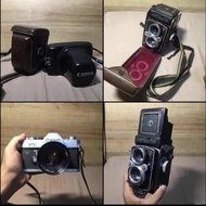 Bekas! Kamera Analog Yashica Mat &amp; Canon Ft