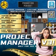 v3.37.81🔥Sup 3ds 2026【LATEST】Project Manager 𝐟𝐨𝐫 𝟑𝐝𝐬 𝐌𝐚𝐱 𝟐𝟎𝟏𝟔-𝟐𝟎𝟐𝐗【𝐥𝐚𝐭𝐞𝐬𝐭 𝐮𝐩𝐝𝐚𝐭𝐞𝐝】 (Fully After Serv