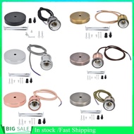 Bjiax E27 Ceiling Pendant Cord Hanging Lamp Holder Light Bulb Fitting DIY Kit DA