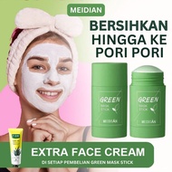 Green Tea Mask Stick Original Acne Removal Mask 40g removes acne, pimples, shrinks pores, smooths skin, lightens acne, removes facial oil