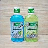 Darlie Double Mint Green Tea Mouthwash 500ml