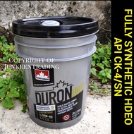 20L Petro-Canada Duron UHP 10W-40 10W40 Fully Synthetic Heavy Duty Engine Oil API CK-4/SN