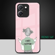 HP New Oppo Reno 14F Glossy Glass Softcase 2025 - Oppo Reno 14F Phone Case - K31