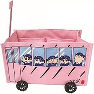 Eye Planning Crayon Shin-chan Miniature Storage Wagon, Bus, W 10.6 x H 5.9 x D 6.3 inches (27 x 15 x