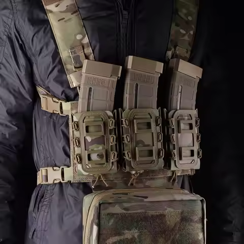 New Version SCORPION SOFTSHELL 2.0 Molle Magazine Pouch Holster Mag Carrier for Rifle AK AR M4 5.56 
