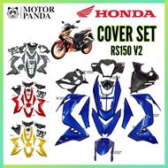 RS150 V2 Cover Set Coverset Body Caver KaverComplete Black Blue Red Orange Oren Biru Nano Grey Matt 