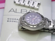 นาฬิกา Vintage มือสองญี่ปุ่น  ALBA VX82 X403 DRIVER  ระบบ  QUARTZ ผู้หญิง ใหม่พร้อมแท็ก ไม่เคยใช้  หน้าปัด 29มม.  ตัวเรือนสแตนเลสใช้งานได้ปกติ สภาพดี ของแท้ ไม่กันน้ำ