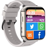 Q668 4G LTE Smart Watch Phone, Android 9.0 MTK6761 8 Core 4GB+64GB Men Watch BT5.0 IP67 930mAh 2.08"