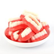 Tooth Gummy Denture Shape Spoof Candy qq Gummy Funny Carry with You Students Class Children B250807