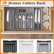 Cutlery Drawer Storage Box Cutlery Holder Adjustable Cutlery Divider Partition Cutlery Organizer