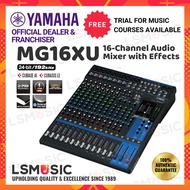 Yamaha MG16XU 16-Channel Audio Mixer and Effects Professional Analog Mixing Console 8 mono 4 stereo w/ SPX ( MG 16XU )