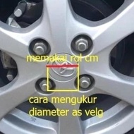 Tutup Dop Roda / Velg Mobil All New Avanza Veloz 2012 - 2015