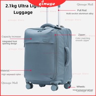 Ultra Light Luggage Waterproof Oxford Cloth Suitcase Boarding Bag Universal Wheel Luggage light lugg
