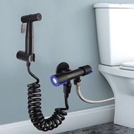 WCIC# Wall Mounted Handheld Toilet Bidet Sprayer With Brass Valve Stainless Steel Bidet Shower Hygienic Shower