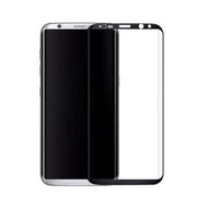 3D S8 Plus龬化玻璃貼全覆蓋防指紋塗層曲芒鋼化玻璃貼Samsung Galaxy S8 PLUS 3D 9H Tempered Glass Screen Protector 專用 (Black)
