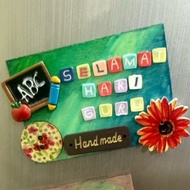 House Warming Birthday Selamat hari Guru Teacher’s Day Fridge Magnet Gift budget Nice Custom made cr
