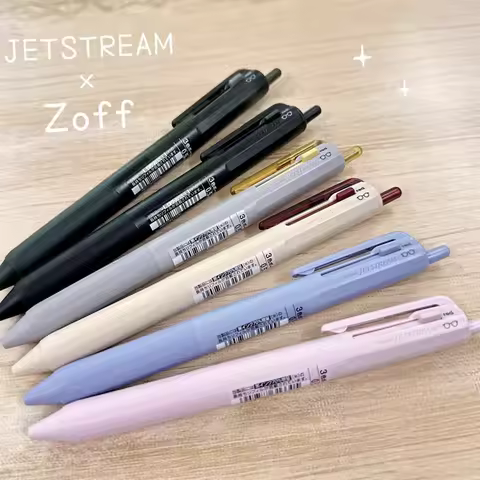 1pcs JETSTREAM X Zoff Glasses Limited 3 Multi-function Module Pen 0.5mm Neutral Oil Pen Japanese Sta