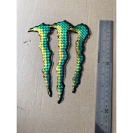 Monster body sticker