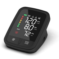 เสียงแบบพกพา LED Upper Arm เครื่องวัดความดันโลหิตแบบพกพา Digital Tonometer Sphygmomanometer BP Monit