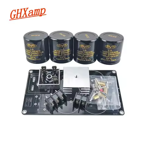 GHXAMP 50A 1969 Amplifier Rectifier Filter Board Kits 200W Large Current Signal Power Supply 50V 63V