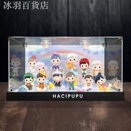 ✈◊✾The scene display box is suitable for POPMART HACIPUPU fantasy series figures lighting storage