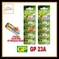 [ORIGINAL] 10Pcs GP Super 23A 12V High Voltage Alkaline Battery Batteries (GP23A)