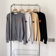 PLAY sweater 川久保玲毛衣外套 愛心毛衣