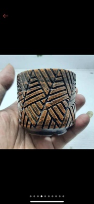 Pot teracota / clay pot / vas bunga / vas bunga unik free packing buble wrap
