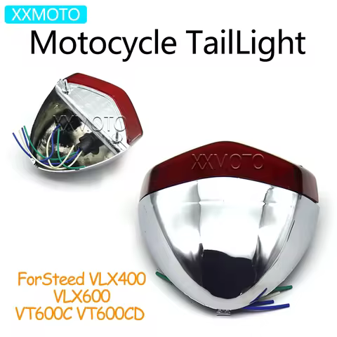 For Honda Steed VLX400 VLX600 VLX 400 600 VT600C VT 600CD 600C 1988-1998 Motocycle Rear Brake Light 